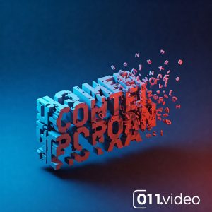 Turn text into Kinetic Typography Video for free with 011.video